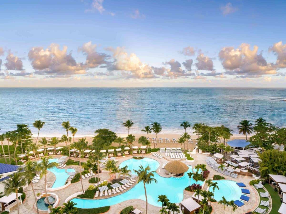 the fairmont el san juan hotel is one of the best hotels on isla verde beach