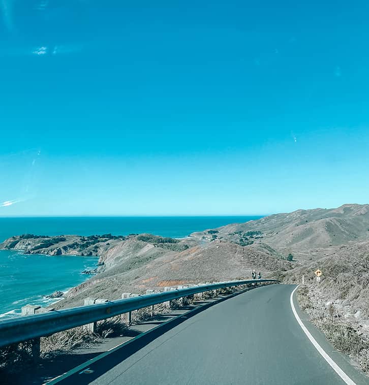 this is the way down to californias black sands beach with kids