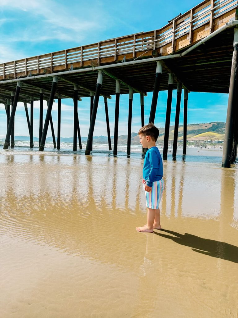 one of the best things to do in pismo beach with kids is visit the beach!