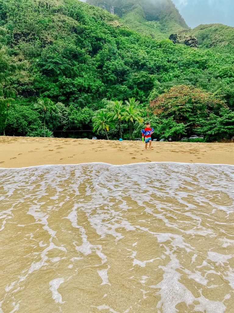 tunnels beach is one of the best things to do in kauai with kids