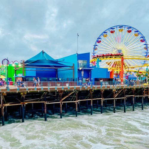 visiting thhe pier is one of the best things to do in santa monica with kids