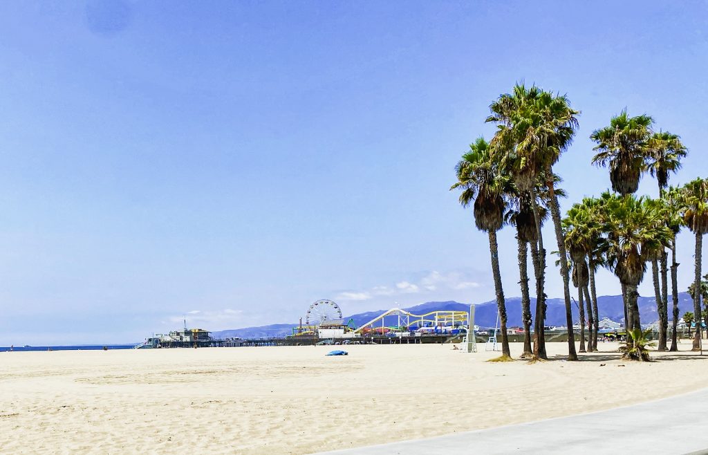 one of the best beaches in california is santa monica beach